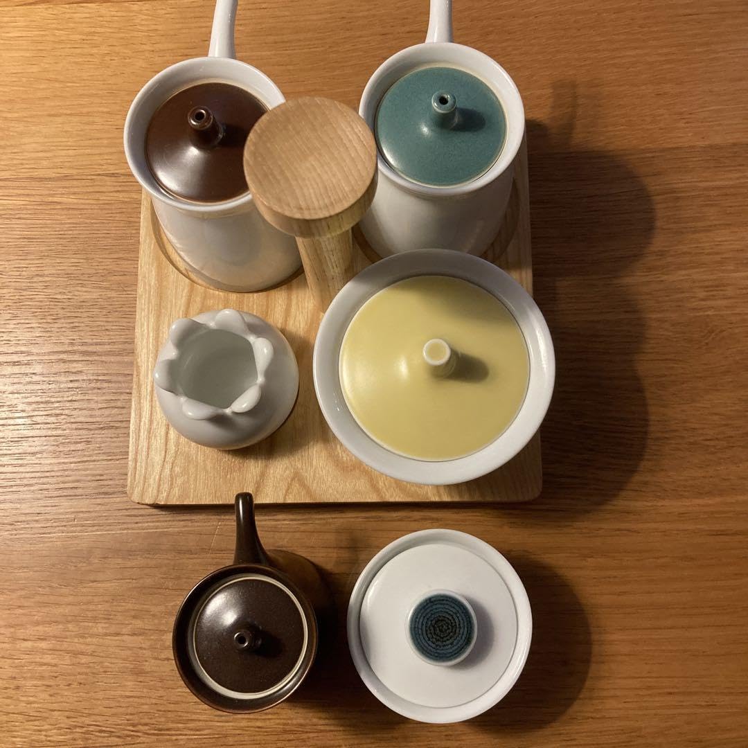 和風陶器醤油 継ぎ、辛子入れ、楊枝差しセット 和風陶器醤油 継ぎ 和風陶器醤油 継ぎ、辛子入れ、楊枝差しセット 和風陶器醤油 継ぎ